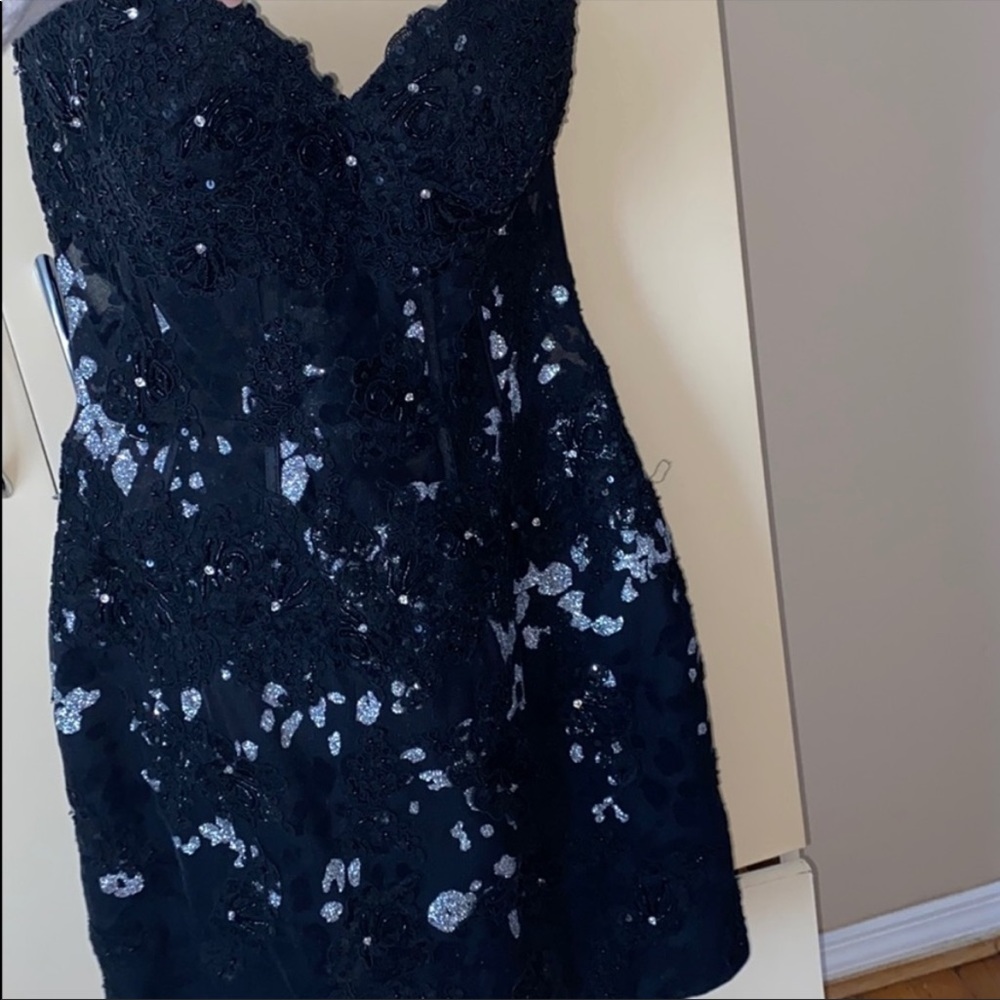 Jovani Black Short Dress
